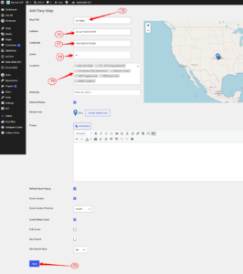 Create a Map and Select Your Locations